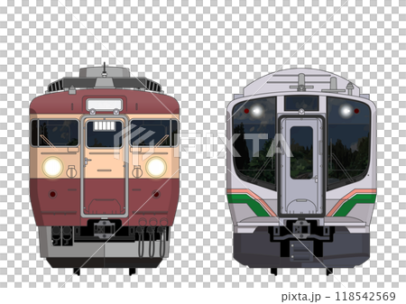 山形の列車No.3_455系 / E721系1000番台 山形の列車No.3_455系 / E721系1000番台 118542569