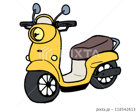 スクーター(黄色) スクーター(黄色) 118542613