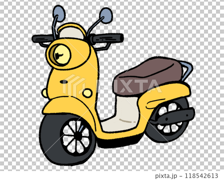 スクーター(黄色) スクーター(黄色) 118542613