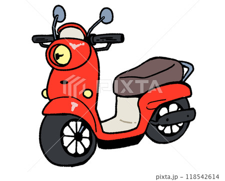 スクーター(赤) スクーター(赤) 118542614