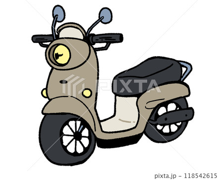 スクーター(茶色) スクーター(茶色) 118542615