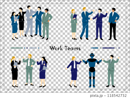 ビジネスシーン イラスト ビジネスシーン イラスト 118542732