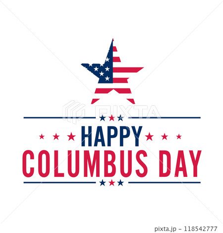 Happy Colombus day vector Culture vector background illustration. International day for banner, backdrop, poster, merchandise, cover 118542777
