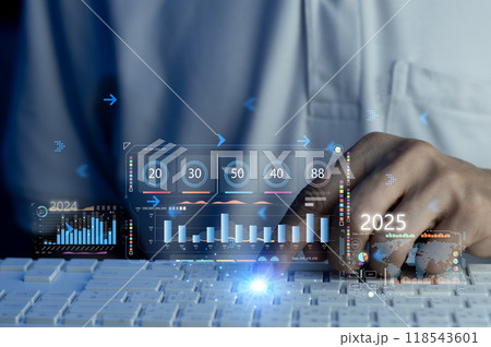 Planning and strategies for the advancement or success of stock market business, success in 2025 118543601