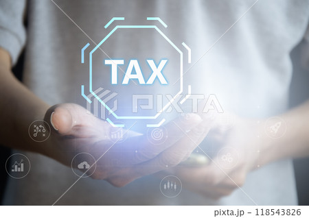 Tax management concepts, income tax, value added tax Tax management concepts, income tax, value added tax 118543826