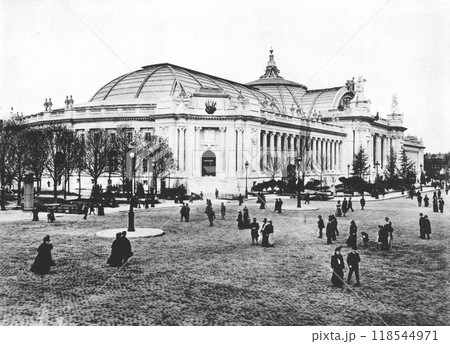 昔のフランス パリ グラン・パレ 昔のフランス パリ グラン・パレ 118544971