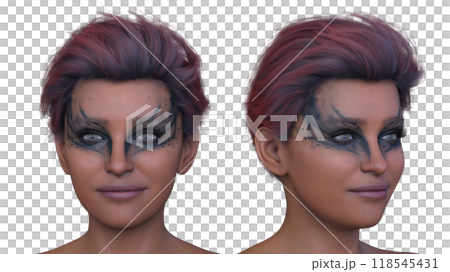 Close-up of a woman's face Close-up of a woman's face 118545431