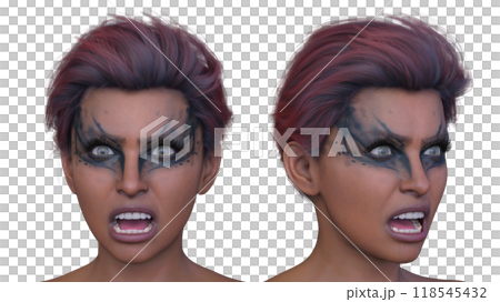 Close-up of a woman's face Close-up of a woman's face 118545432