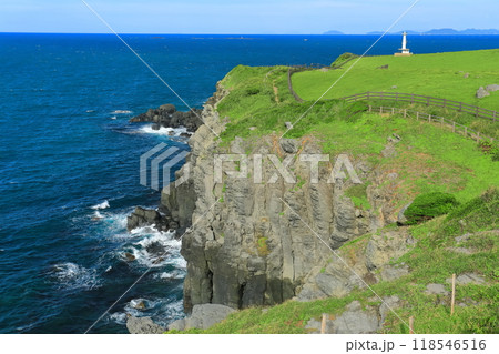 【佐賀県】肥前立石埼灯台と杉の原放牧場 118546516