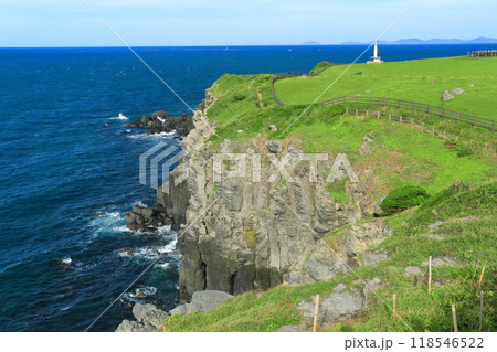 【佐賀県】肥前立石埼灯台と杉の原放牧場 118546522