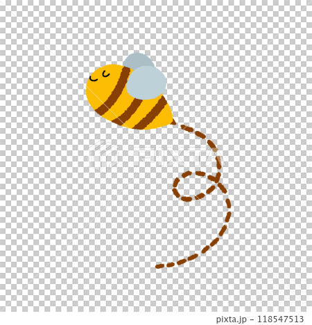 cute honeybee  118547513