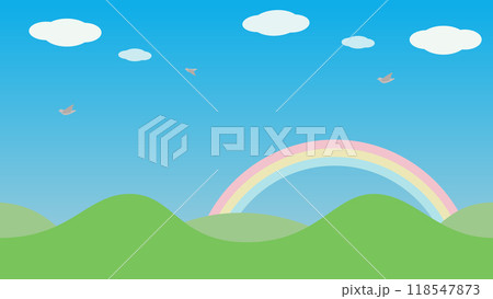 青空の背景 118547873