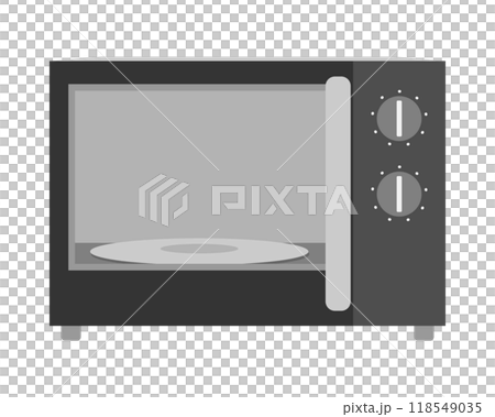 ダイヤル式の電子レンジ ダイヤル式の電子レンジ 118549035
