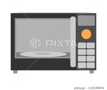 ボタン式の電子レンジ 118549041