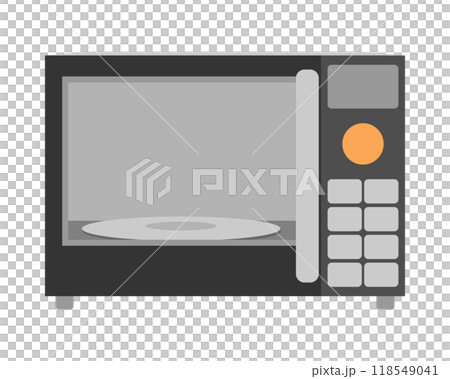 ボタン式の電子レンジ 118549041