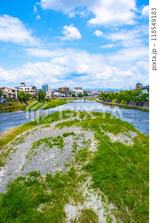 【京都風景】魚眼で見た鴨川（七条大橋から三条大橋まで） 118549183