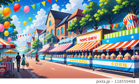 「ポップコーン通り」 118550488