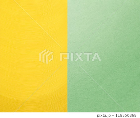 和紙のテクスチャのイメージ素材 黄色 緑色 和紙のテクスチャのイメージ素材 黄色 緑色 118550869
