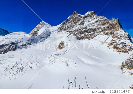 View of the Jungfrau, Top of Europe, Bernese Oberland, Switzerland View of the Jungfrau, Top of Europe, Bernese Oberland, Switzerland 118551477