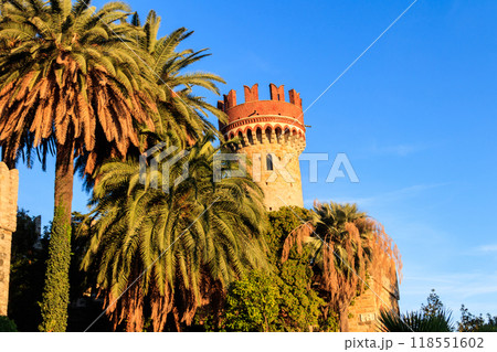 D'Albertis castle in Genoa, Italy D'Albertis castle in Genoa, Italy 118551602