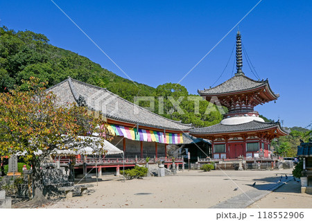 広島・尾道 浄土寺 多宝塔・阿弥陀堂 118552906