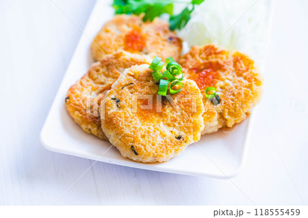 明太子入りふわふわ焼き 118555459