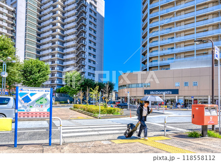 東京都品川区の都市風景 西大井駅 東京都品川区の都市風景 西大井駅 118558112