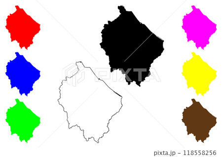 Narathiwat Province (Kingdom of Thailand, Siam, Provinces of Thailand) map vector illustration, scribble sketch Narathiwat map Narathiwat Province (Kingdom of Thailand, Siam, Provinces of Thailand) map vector illustration, scribble sketch Narathiwat map 118558256