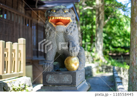 鎮神社の狛犬 118558445