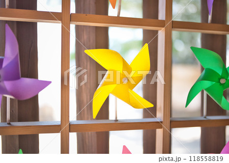 白鳥神社の風車 白鳥神社の風車 118558819