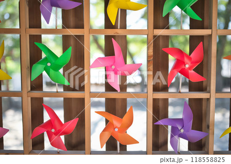 白鳥神社の風車 118558825