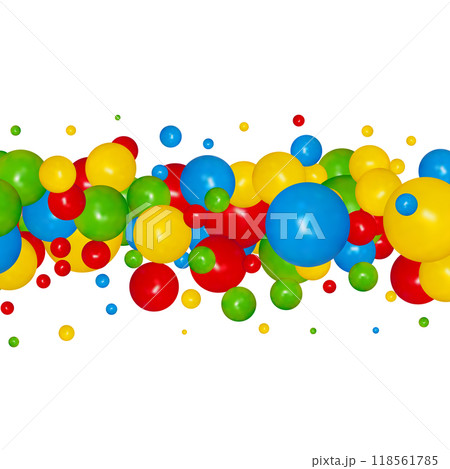 Background with render 3d golden, black and white balls. Round Sphere of geometric objects, pearl made of metal and plastic. Template with social media story, social networks. vector illustration. Eps Background with render 3d golden, black and white balls. Round Sphere of geometric objects, pearl made of metal and plastic. Template with social media story, social networks. vector illustration. Eps 118561785