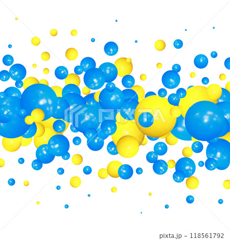 Colored balls background. Vector eps 10. 3d pink and purple balls. EPS 10 Colored balls background. Vector eps 10. 3d pink and purple balls. EPS 10 118561792