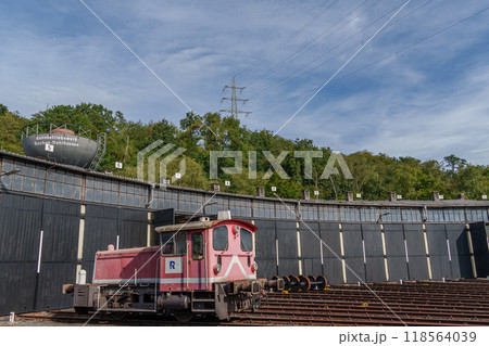 Old trains in the german ruhr aerea Old trains in the german ruhr aerea 118564039