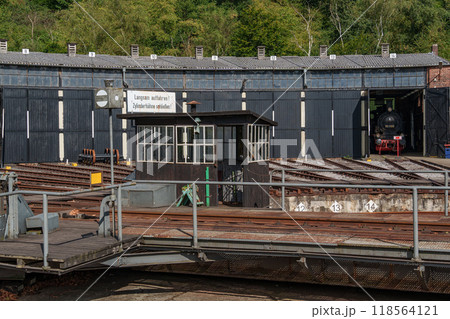 Old trains in the german ruhr aerea 118564121