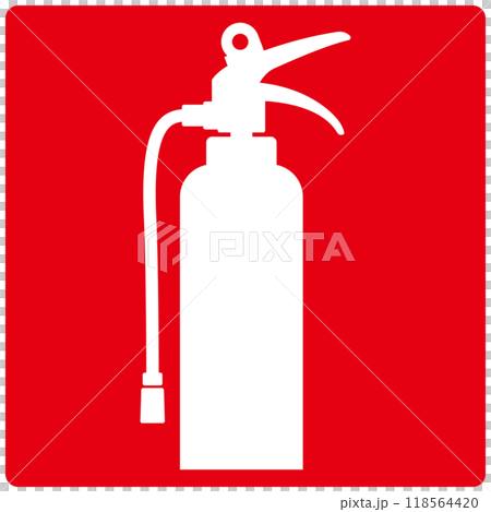 消火器のイラスト 118564420