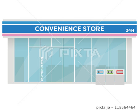 コンビニエンスストア 118564464
