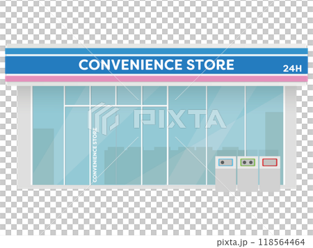 コンビニエンスストア 118564464