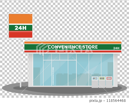 コンビニエンスストア コンビニエンスストア 118564468