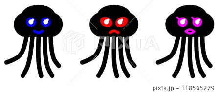 地球外の宇宙から訪問する宇宙人のイラスト 118565279