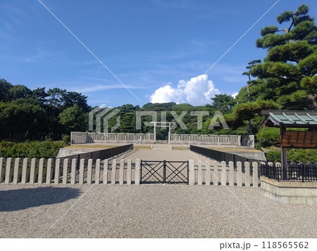 晴れた日の世界遺産仁徳天皇陵 晴れた日の世界遺産仁徳天皇陵 118565562