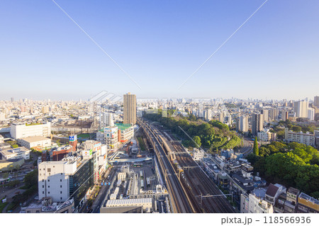 上空から見た王子駅前 118566936