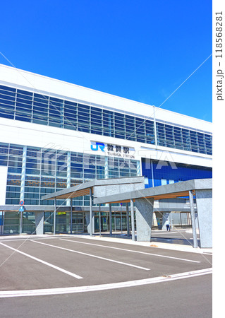 福井県敦賀市、敦賀駅の風景 118568281