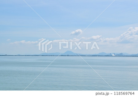 琵琶湖クルーズの風景　滋賀 118569764