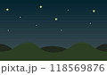 シンプルな星空の背景イラスト 118569876