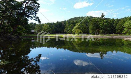 毛越寺　浄土庭園 118569882