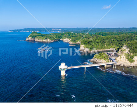 かつうら海中公園と鵜原理想郷（千葉県勝浦市） 118570444