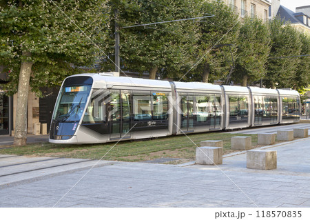 Tramway of the T3 line in Caen 118570835