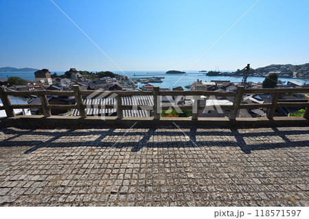 備後国「鞆城」の石垣と眺望 鞆の浦を望む 備後国「鞆城」の石垣と眺望 鞆の浦を望む 118571597