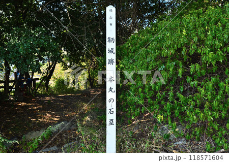 備後国「鞆城」の石垣と眺望 鞆の浦を望む 備後国「鞆城」の石垣と眺望 鞆の浦を望む 118571604
